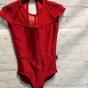 Tiger Friday CL radiance ruby red leotard
